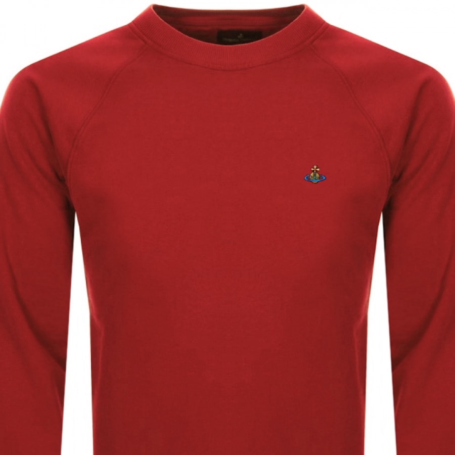 Alternative Image for ProductVivienne Westwood Raglan Crew Sweatshirt Red2